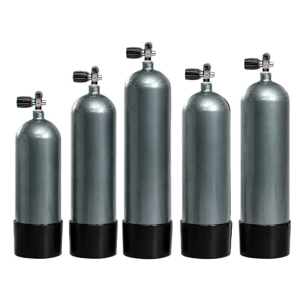 XS Scuba Faber High Pressure Steel Scuba Cylinders with XS Scuba Pro Valve – 3442 PSI Nitrox Ready Tanks
