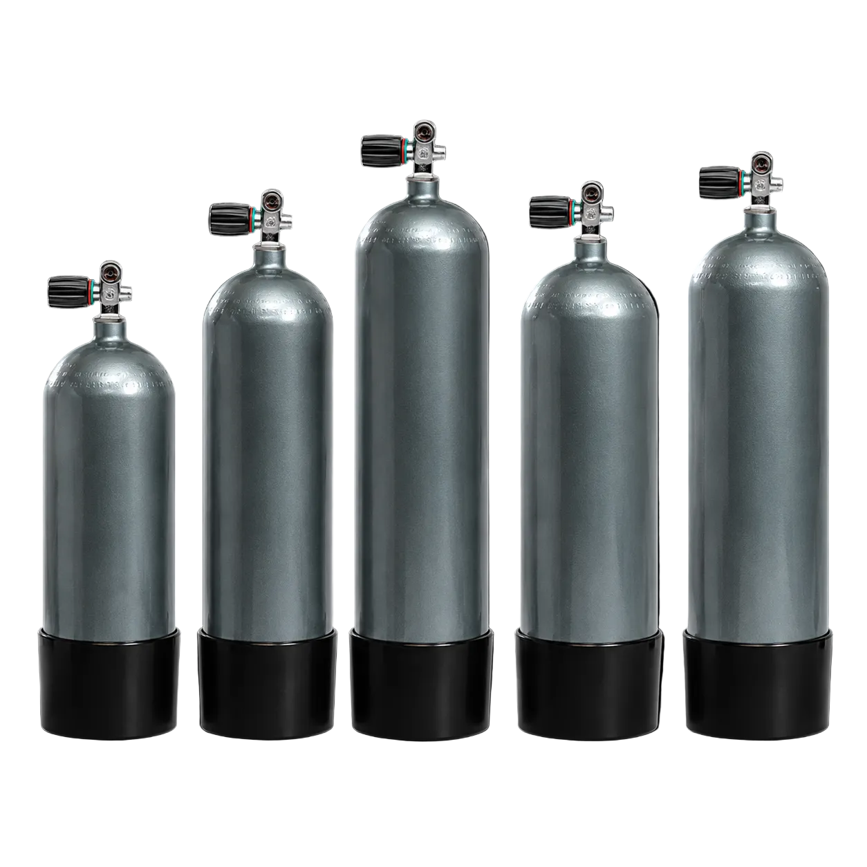 XS Scuba Faber High Pressure Steel Scuba Cylinders with XS Scuba Pro Valve – 3442 PSI Nitrox Ready Tanks