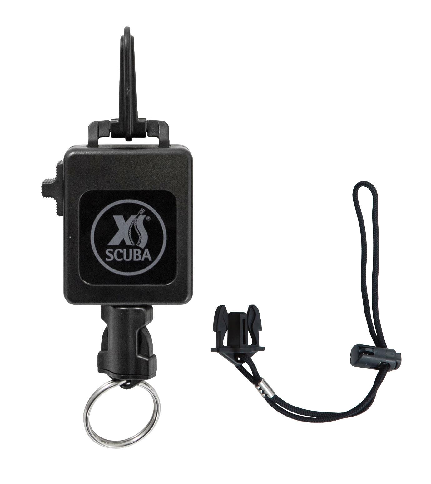 XS Scuba Flashlight & Camera Retractor CL18 – Locking Scuba Accessory Retractor