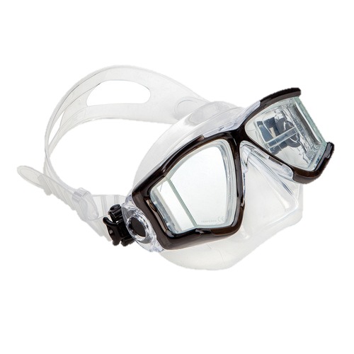 XS Scuba Fusion 2 Jr. Mask – Youth & Small Face Dive Mask with Crystal Silicone Skirt