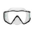 XS Scuba OceanWays Fusion 3 Mask – Panoramic Three Window Scuba Diving & Snorkeling Mask - Black