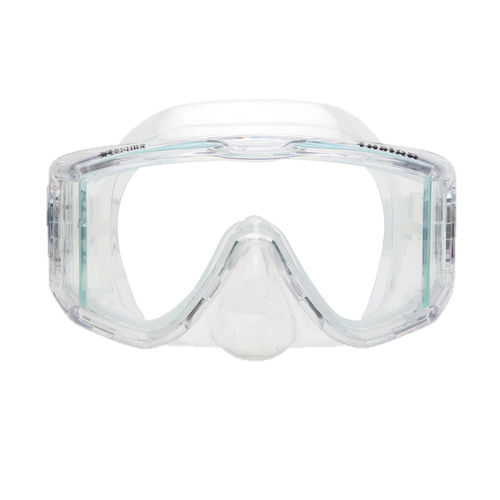 XS Scuba Fusion Mask – Panoramic Three-Window Scuba Diving Mask - Clear
