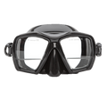 XS Scuba Gauge Reader Mask – Down View Prescription Dive Mask with +1.75 Diopters - Black