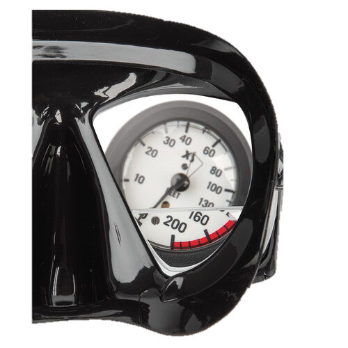 XS Scuba Gauge Reader Mask – Down View Prescription Dive Mask with +1.75 Diopters
