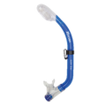 XS Scuba Goby Dry Snorkel – Kids Totally Dry Snorkel with Purge Valve - Blue