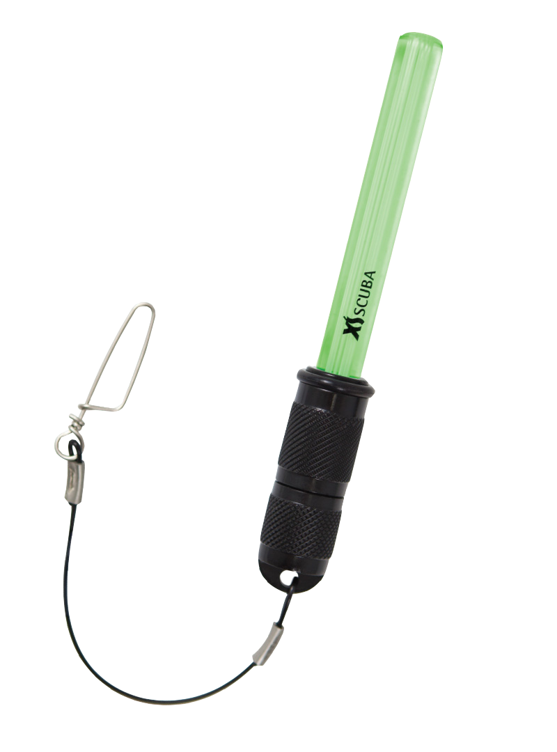 XS Scuba LED Glowstick – Reusable LED Night Diving Marker Light Green