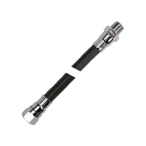 XS Scuba Highland ¼" NPT Bailout Hose – Low Pressure Bailout Whip Hose for Technical Diving