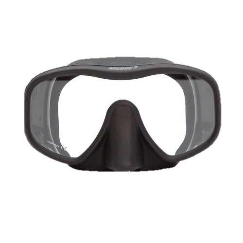 OceanWays Merge Mask 3 – Frameless Single Lens Scuba Diving Mask - Black