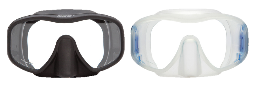 OceanWays Merge Mask 3 – Frameless Single Lens Scuba Diving Mask