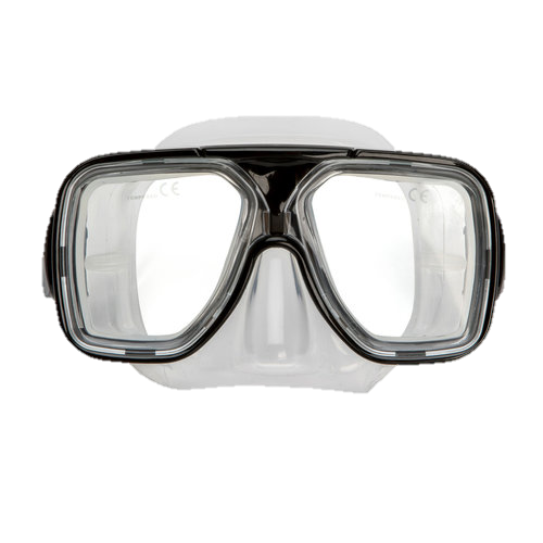XS Scuba OceanWays Metro Mask – Prescription Lens Compatible Scuba Diving Mask - Black