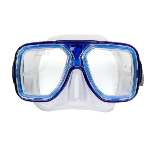 XS Scuba OceanWays Metro Mask – Prescription Lens Compatible Scuba Diving Mask - Blue
