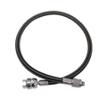XS Scuba MiFlex DS (Dual Swivel) Low Pressure Regulator Hose – 28" LP Hose for Maximum Comfort - Black
