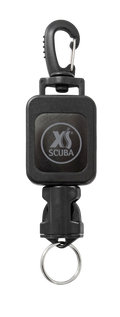 XS Scuba Mini Retractor CL14 – Compact Scuba Gear Retractor with Snap Hook