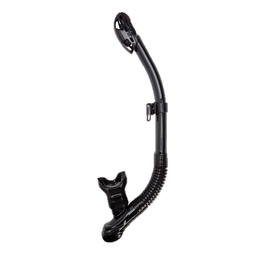 XS Scuba Passage Dry Snorkel – Advanced Dry Top Snorkel with Purge Valve - Black