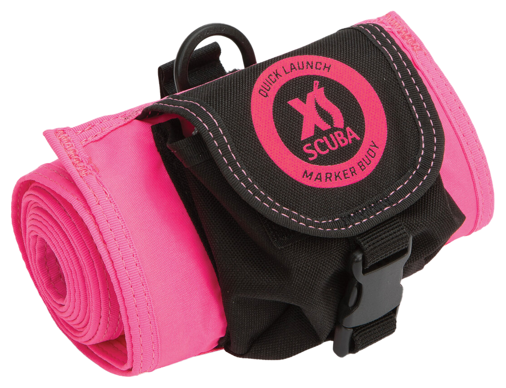 XS Scuba Quick Launch Marker Buoy Pink