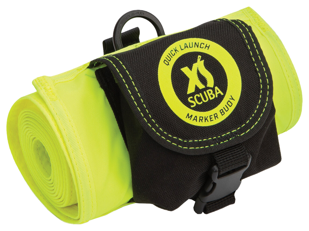 XS Scuba Quick Launch Marker Buoy Yellow