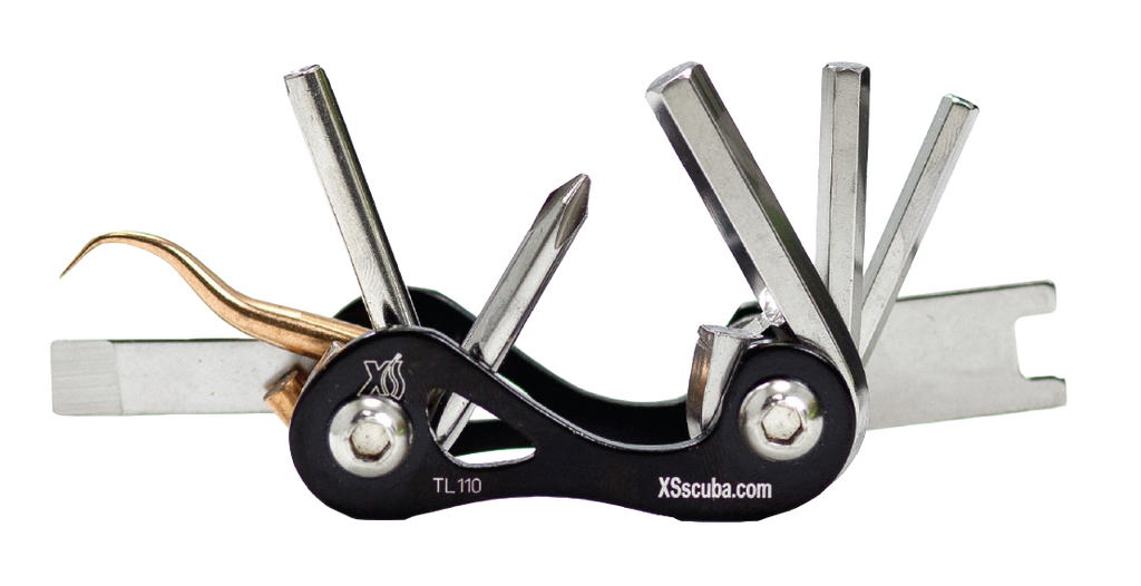 XS Scuba Scuba Multi-Tool – Compact Dive Equipment Service & Repair Tool