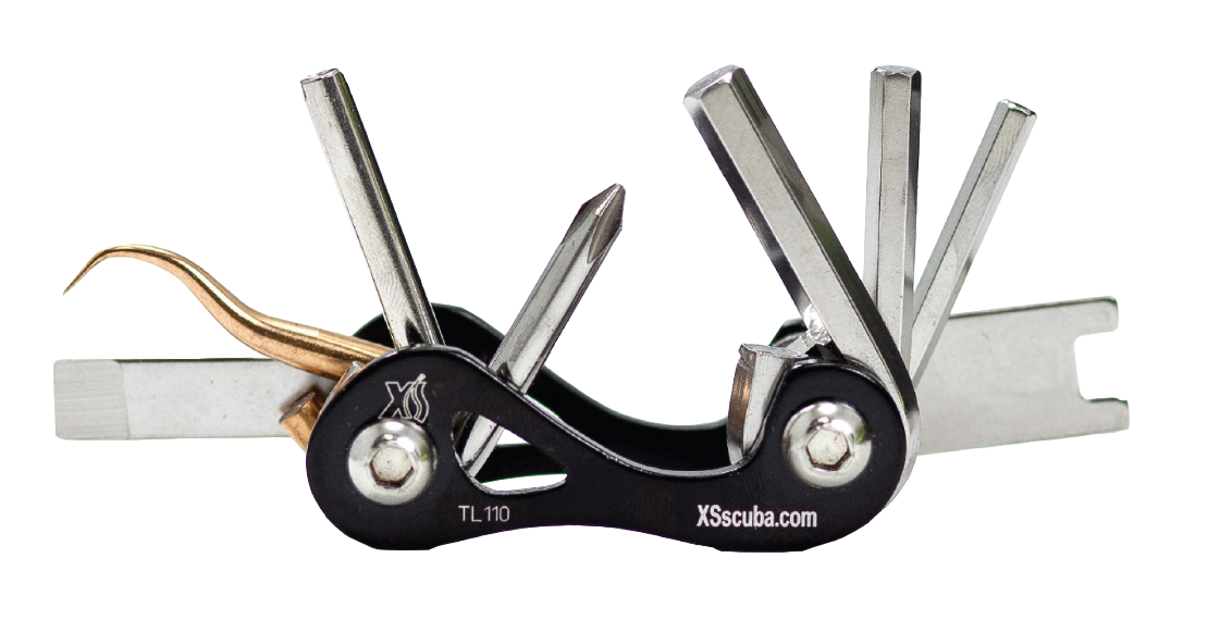 XS Scuba Scuba Multi-Tool – Compact Dive Equipment Service & Repair Tool