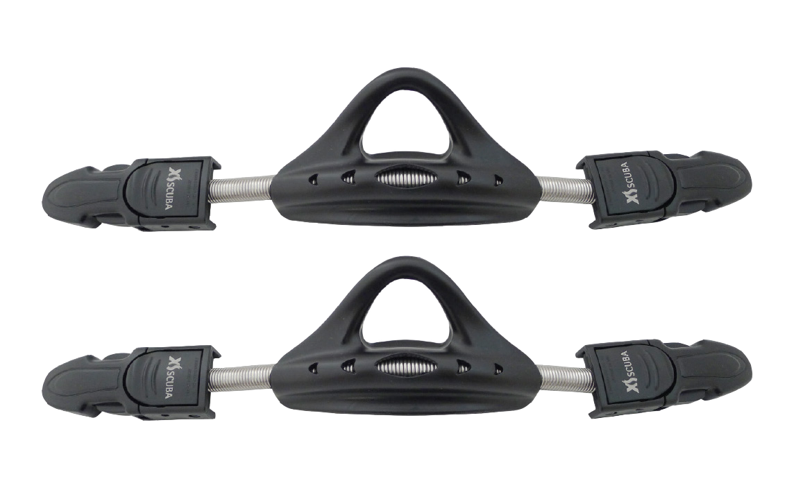 XS Scuba Standard Spring Straps – Stainless Steel Fin Straps for Scuba Diving Fins