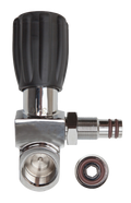 XS Scuba Thermo PRO H Adapter – Modular H Valve Adapter for DIN & Yoke Systems Left