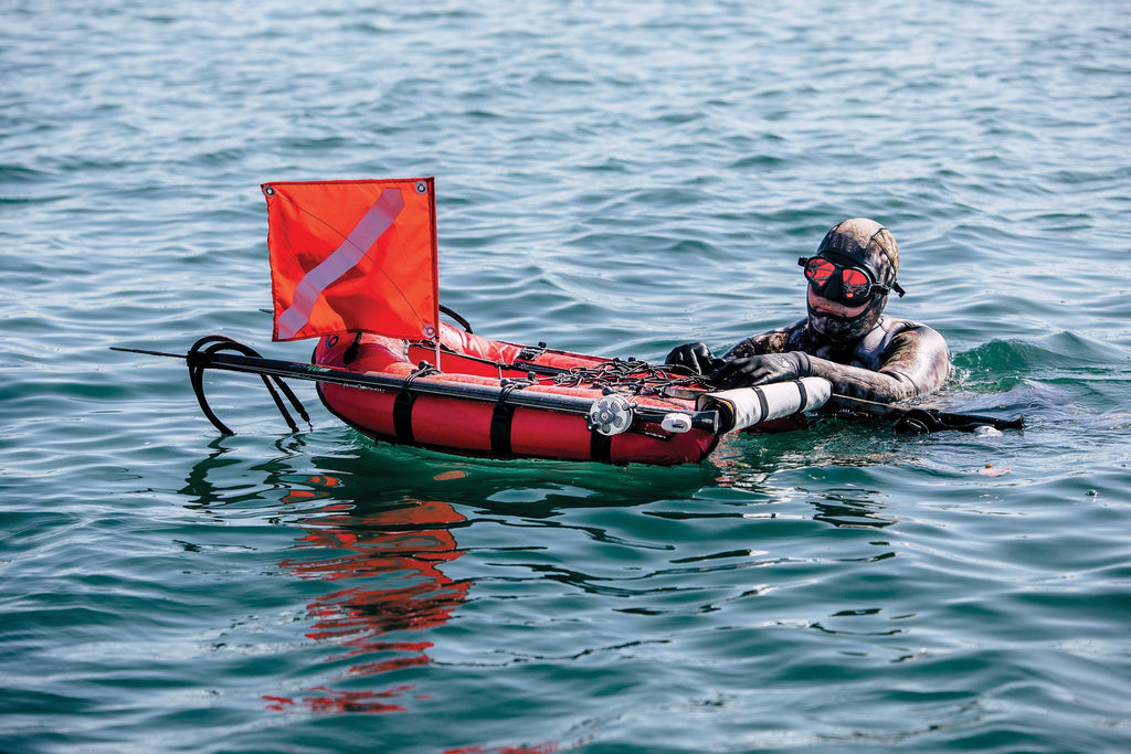 XS Scuba UFO Float Platform – Multi-Purpose Spearfishing, Hookah & Dive Utility Float