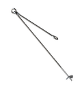 XS Scuba UFO Sand Anchor – Heavy Duty Auger Anchor for Dive Systems