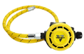 XS Scuba Vortex Octopus delivers reliable backup breathing performance with a high-visibility design for emergency air-sharing situations.