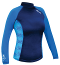 XS Scuba Performance Rash Guard – SPF 50 Long Sleeve Dive & Watersports Protection Shirt - Women's
