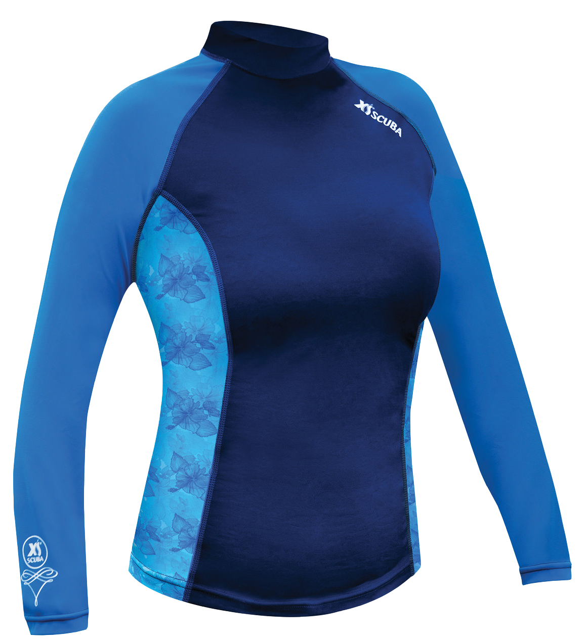 XS Scuba Performance Rash Guard – SPF 50 Long Sleeve Dive & Watersports Protection Shirt - Women's
