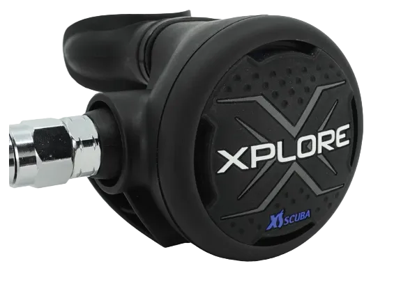 XS Scuba Xplore Regulator – Balanced Diaphragm First Stage & Pneumatically Balanced Second Stage - 2nd Stage Only